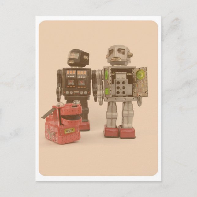 Cartão Postal Robot Suburbia (Frente)