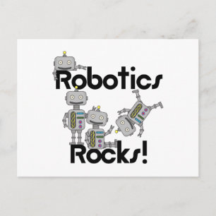 Cartão Postal Robotics Rocks