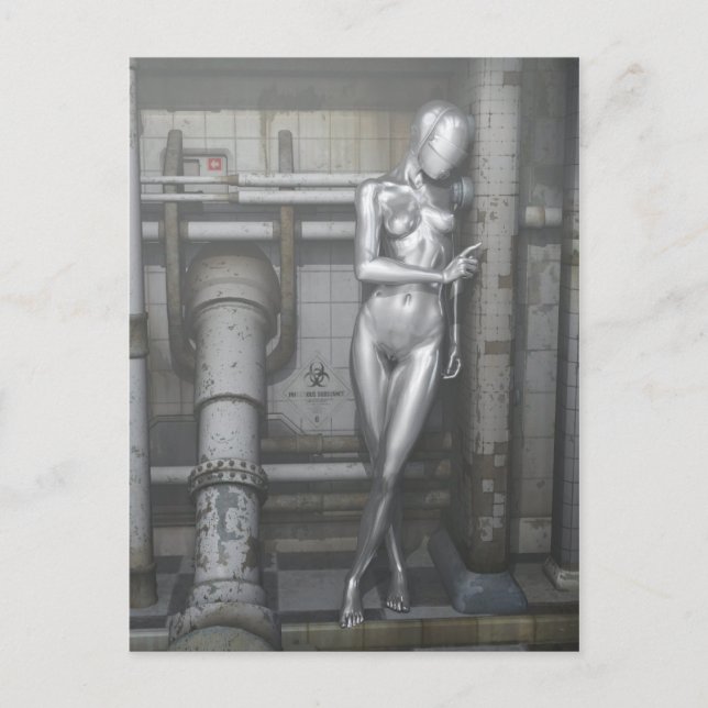 Cartão Postal Robotinha (Frente)