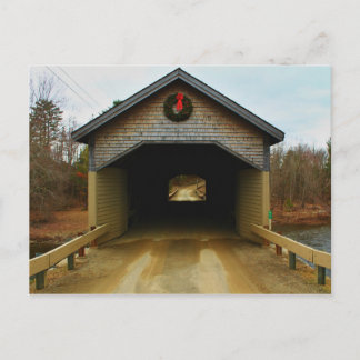Cartão Postal Robyville Covered Bridge, Corinto, Maine I