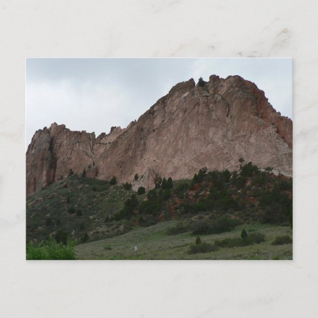 Cartão Postal Roch Gray, Jardim dos Deuses, Colorado (Frente)