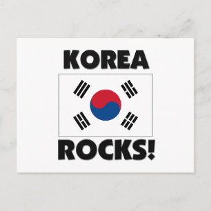 Cartão Postal Rochas da Coreia