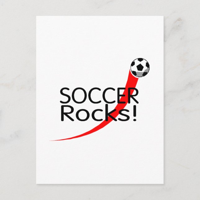 Cartão Postal Rochas de futebol (Frente)
