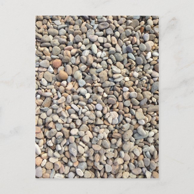 Cartão Postal Rochas, pedras, seixos (Frente)