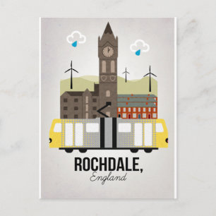 Cartão Postal Rochdale