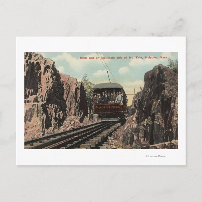 Cartão Postal Rock Cut no Monte Tom. (Frente)