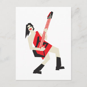 Cartão Postal rock me garota