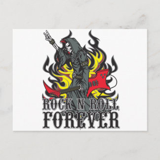 Cartão Postal Rock N Roll Forever