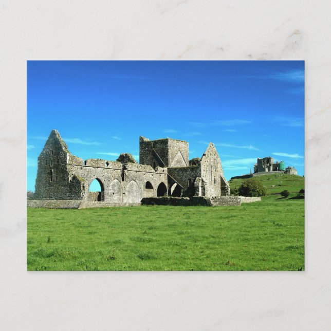 Cartão Postal Rock of Cashel Ireland (Frente)