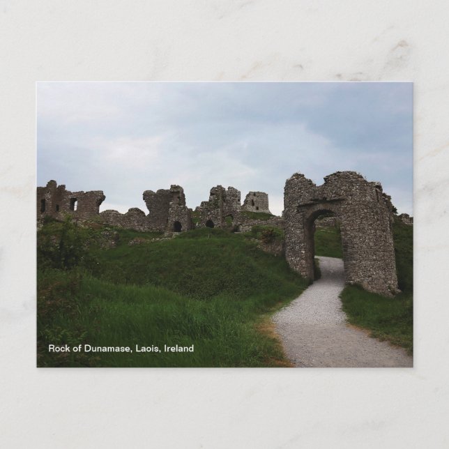 Cartão postal Rock of Dunamase Ireland (Frente)