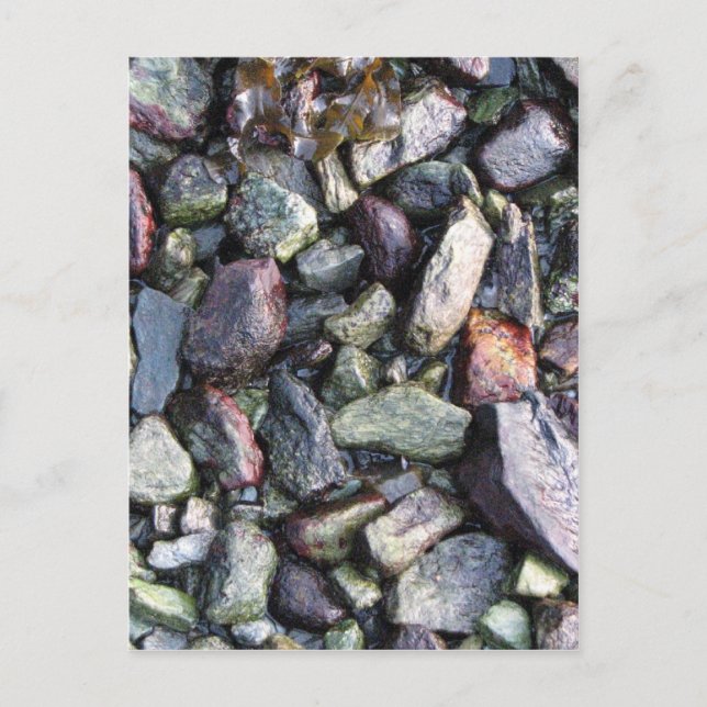 Cartão Postal Rock sólido (Frente)