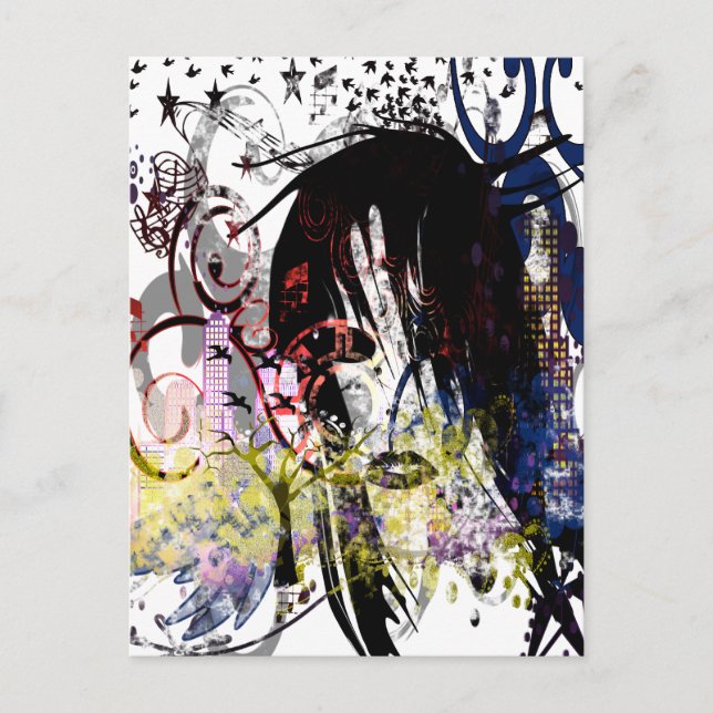 Cartão Postal Rock Star (Frente)