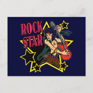 CARTÃO POSTAL ROCK STAR