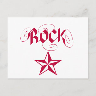 Cartão Postal Rock Star