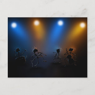 Cartão Postal Rock Stars