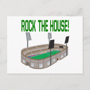 Cartão Postal Rock The House