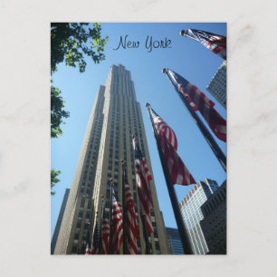 Cartão Postal rockefeller sinalizado