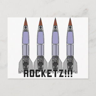 Cartão Postal Rocketz3