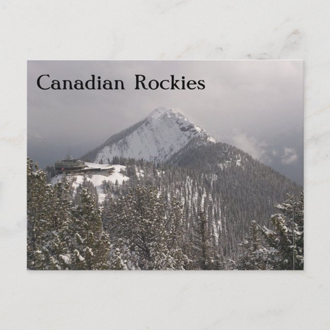 Cartão Postal Rockies canadenses (Frente)