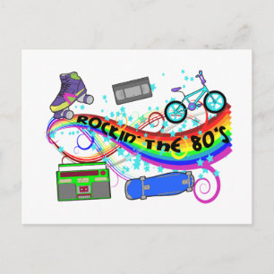 Cartão Postal Rockin Os anos 80