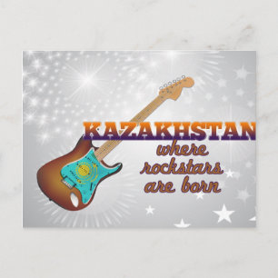 Cartão Postal Rockstars são nasceres no Cazaquistão