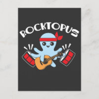 Rocktopus Animal Pun Funny Octopus Sea Creator