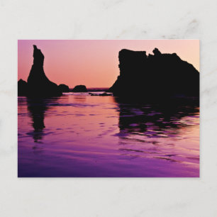 Cartão Postal Rocky Reflections - Bandon, Oregon
