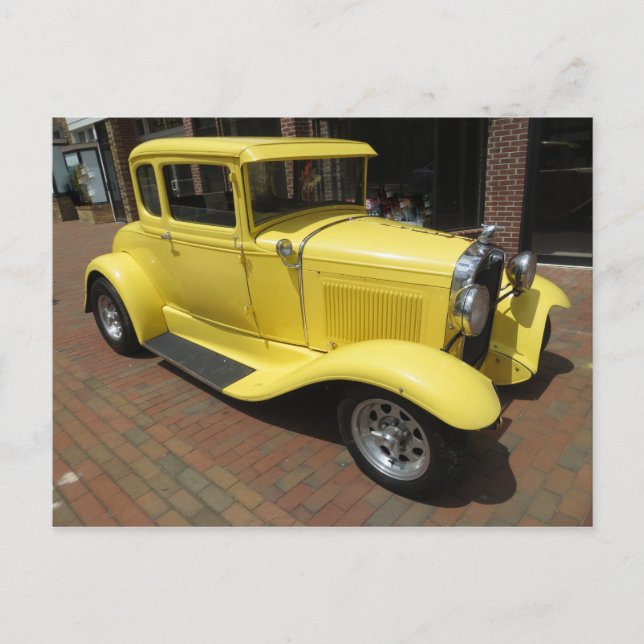 Cartão Postal Rod Amarelo (Frente)