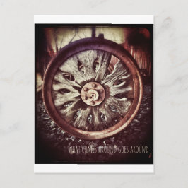 Cartão Postal roda