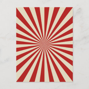 Cartão Postal Roda Clássica de Spin Clássica com Retro Voltage