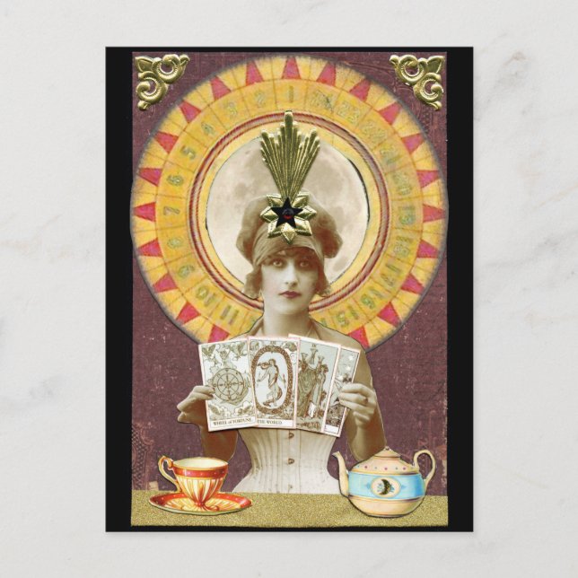Cartão Postal Roda da Fortune Oracle (Frente)