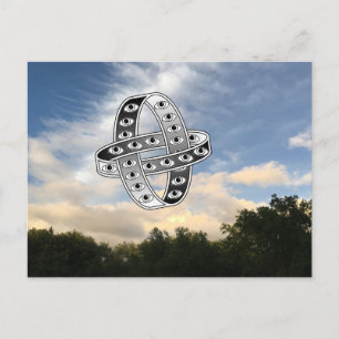 Cartão Postal Roda de Ezekiel