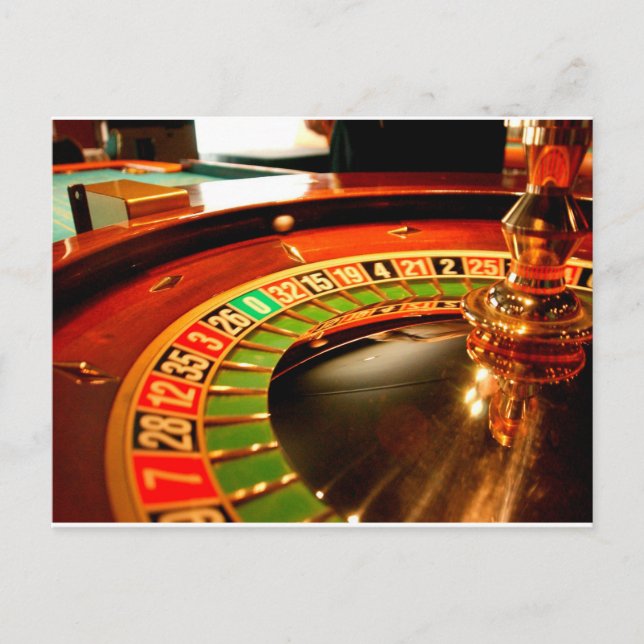 Cartão Postal Roda do rolete giratório (Frente)