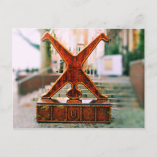 Cartão Postal Roda Gigante de Dusseldorf