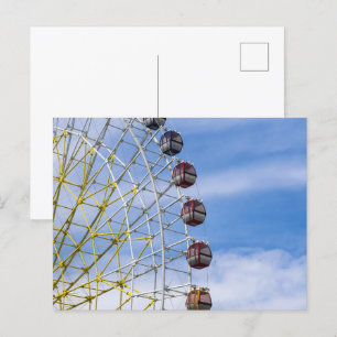 Cartão Postal roda-gigante no céu