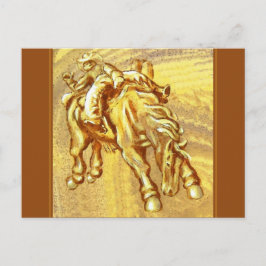 Cartão Postal Rodeo Cowboy por Mark Edward Westerfield