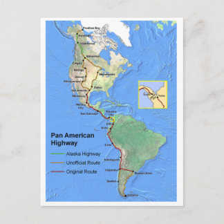 Cartão Postal Rodovia Pan-Americana
