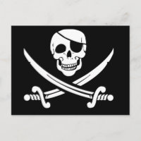 Roger alegre, bandeira de pirata