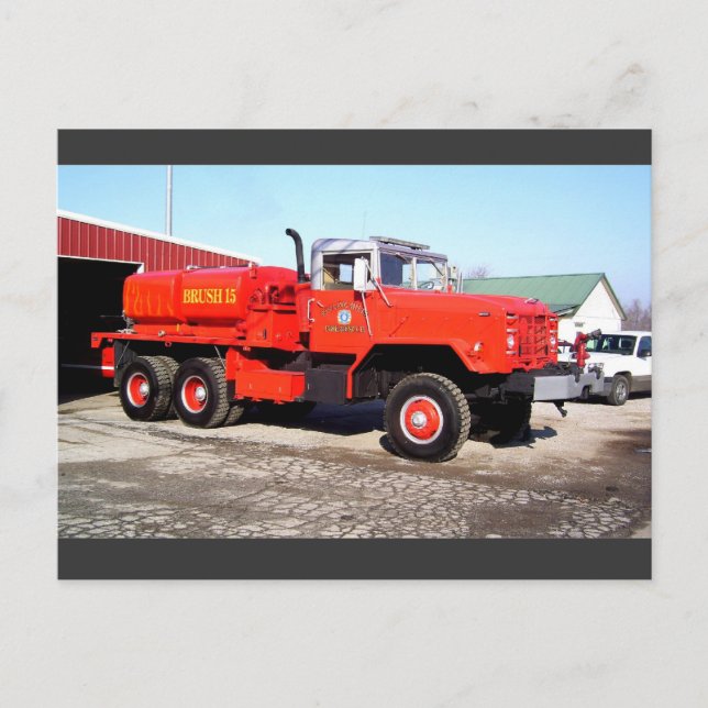 Cartão Postal Rolling Colinas Fire Department - Catoosa, OK (Frente)