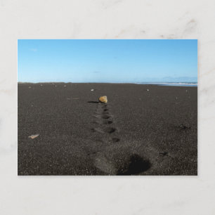 Cartão Postal Rolling Stone na praia