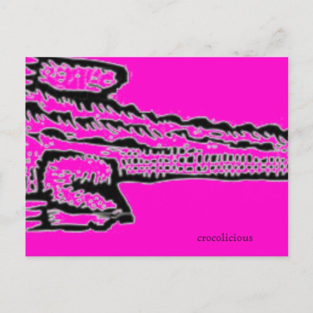 Cartão Postal rolo rosa (Frente)