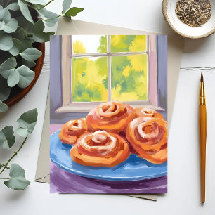 Cartão Postal Rolos de Canela   Padaria Aquarela