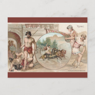 Cartão Postal Roma Antiga Itália