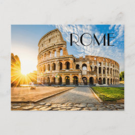 Cartão Postal Roma Colosseum