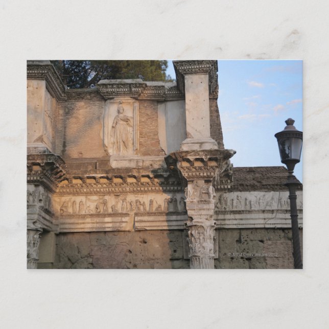 Cartão Postal Roma, Itália 6 (Frente)