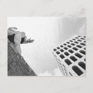 Cartão Postal Roma Itália, EUR Palazzo del Lavoro 2