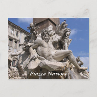 Cartão Postal Roma, Piazza Navona