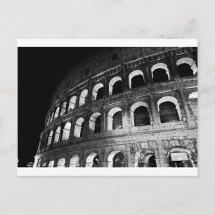 Cartão Postal Roma Roma Itália Coliseu Colosseu