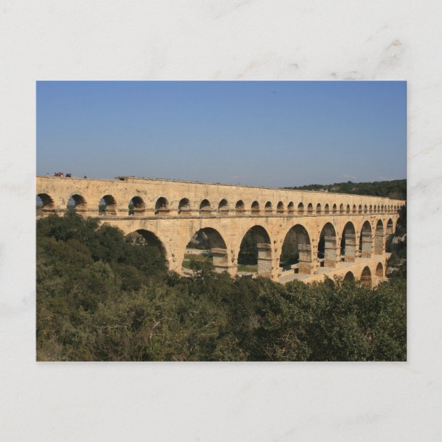 Cartão Postal Roman Aquaduct (Frente)