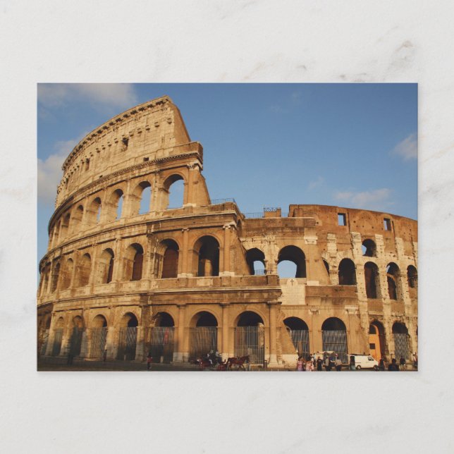 Cartão Postal Roman Art. The Colosseum ou Flavian 4 (Frente)